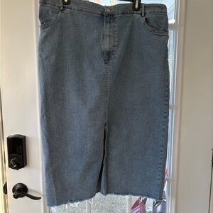 ARULA Blue Denim Skirt